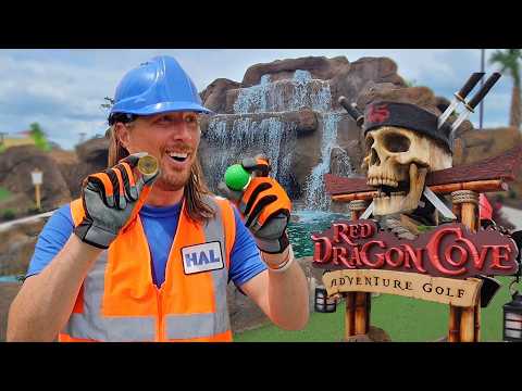 Mini Golf Adventure | Handyman Hal plays putt-putt mini golf