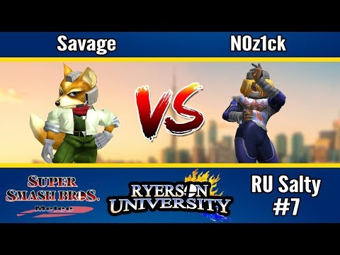 RU Salty Fall 2017 #7 - Savage (Fox) vs N0zick (Sheik) - Losers Finals