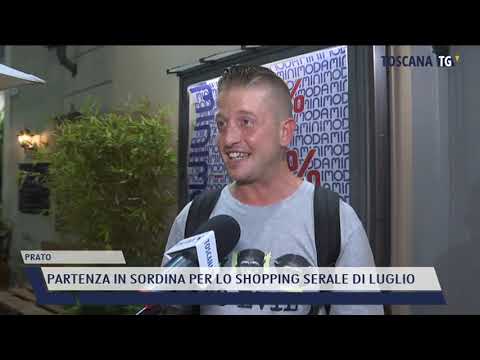 2021-07-09 PRATO - PARTENZA IN SORDINA PER LO SHOPPING SERALE DI LUGLIO