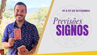 PREVISÕES DOS SIGNOS  - 01 a 07 de SETEMBRO 2024 | André Mantovanni