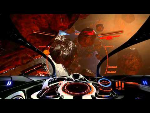Elite dangerous HASHISHIN to the sounds of Captain Lockheed and the Starfighters