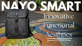 Nayo Smart Herman H2 Half-Roll Top Backpack; A Beautifully Designed Everyday Carry Bag