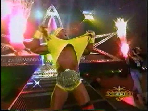 HULKAMANIA RETURNS! Sting, Goldberg, Hogan vs. Nash, Sid, Steiner - ENTRANCES