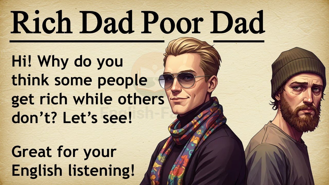 Rich Dad Poor Dad || 🔥 Learn English With Story Level 1 || Graded Reader🎧