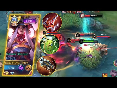 FREYA VS ALICE + DYROTH HYPER !! BUILD FREYA TERSAKIT DAN TEKUAT | TOP GLOBAL FREYA | FREYA EXP LANE