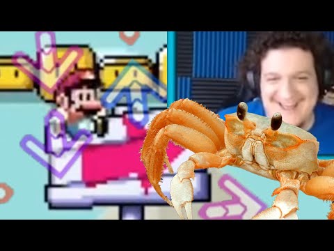 DDR in MARIO MAKER as a CRAB