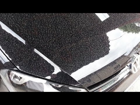 Pioggia acida in Salento: macchiate auto, panni e pavimenti