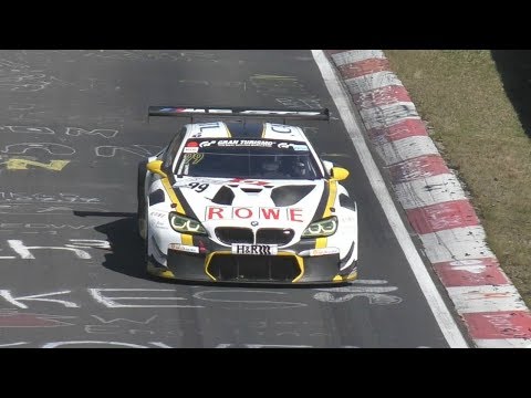 BMW M6 GT3- Turbo Sounds on the Nürburgring!