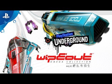 Wipeout Omega Collection PS4 Gameplay | PlayStation Underground