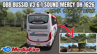 Download lagu OBB BUSSID V3.6.1⁉️ UPDATE MOD OBB SOUND MERCY OH 1626 INTERIOR ASMR | GRAPHIC ETS2 CONCEPT mp3