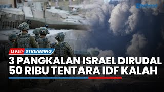 Hizbullah Gempur 3 Pangkalan Militer Israel di Tel Aviv dan Haifa, 50 Ribu Tentara Israel Kalah