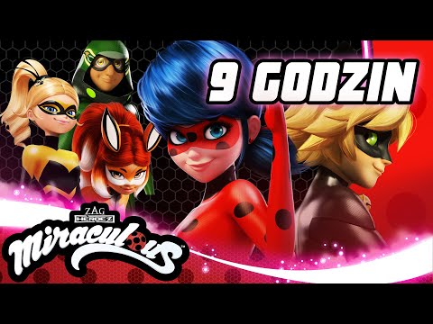 🐞 SEZON 3 – 9 GODZIN ODCINKÓW PO POLSKU 🇵🇱 | Miraculum: Biedronka i Czarny Kot | Miraculous