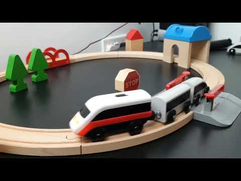 Unboxing and Assembling the IKEA Train Set