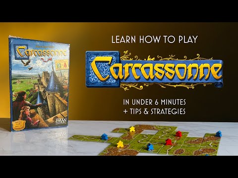 Learn CARCASSONNE Guide: Rules, Tips, and Strategies and Lots of Meeples - YouTube