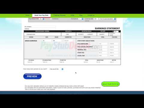 stub sign pay check maker fill blank form pdf instructions help