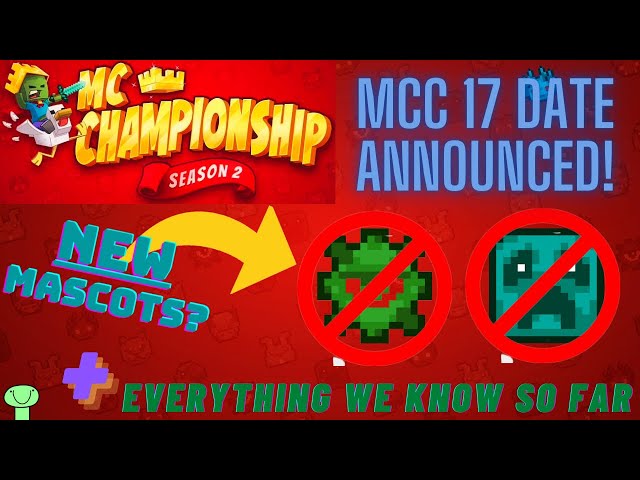 Minecraft Championship Mcc 17 First Half Of The Competing Teams Announced