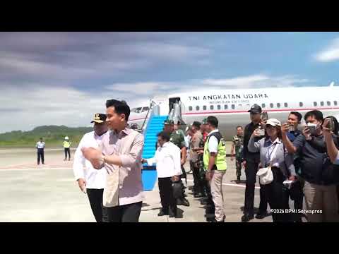 Wakil Presiden Bertolak dan Tiba di Kabupaten Biak Numfor, Provinsi Papua