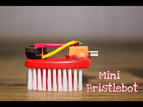 How to Make a Mini BristleBot - Using Toohbrush Video