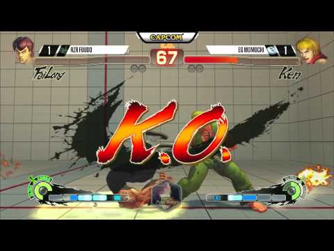 Fuudo (Fei Long) vs Momochi (Ken) - #FinalRound18 #USF4 - Losers Finals