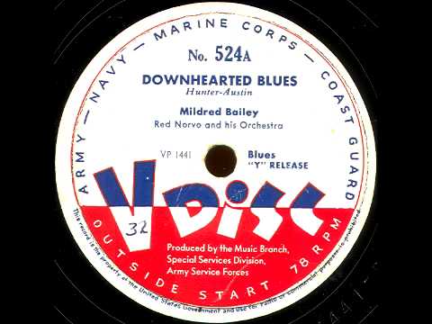 V-Disc 524 A Mildred Bailey, Red Norvo