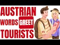 Austrian Words For Tourists 1 How To Greet In Austrian German