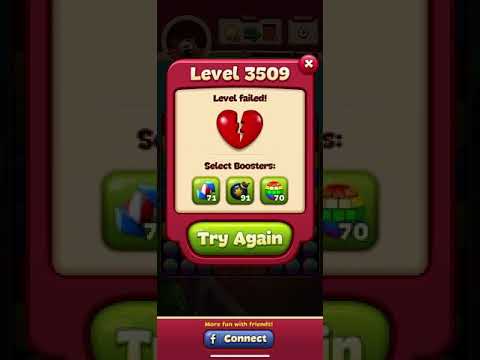 Toon Blast Level 3509 - No Boosts - 3 Stars