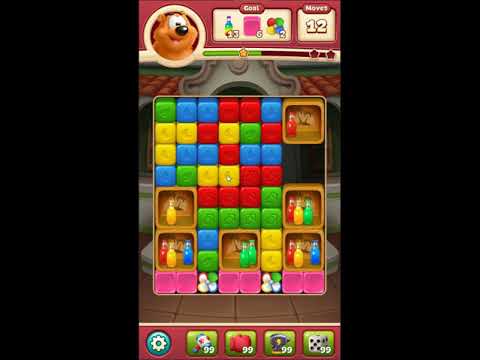 Toon Blast Level 3710 - NO BOOSTERS 🐻🐺🐱 | SKILLGAMING ✔️