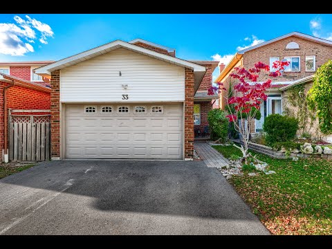 33 McGraw Avenue, Brampton Home for Sale - Real Estate Properties for Sale