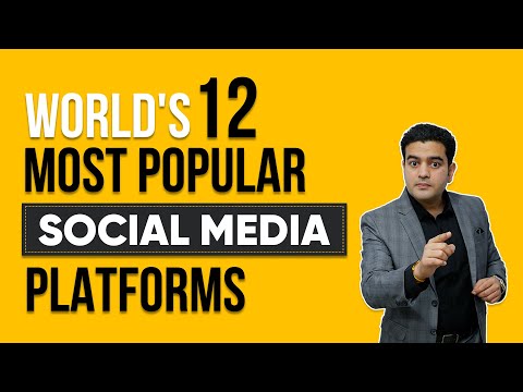 World s Most Popular Social Media Marketing Platforms | Top Social Media Apps 2022 socialmediaapps