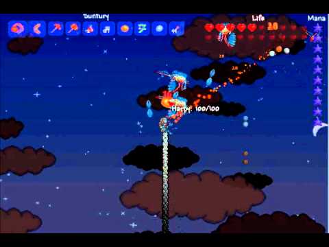 Terraria First Harpy Goes Wrong