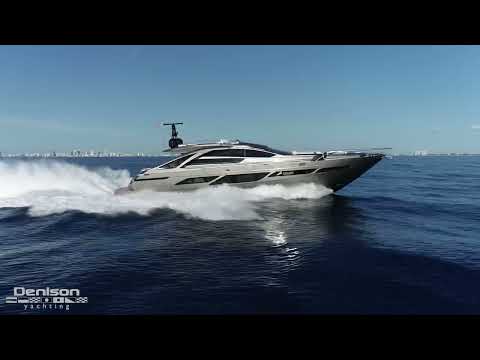 (SOLD) 2019 Pershing 9X Yacht Walkthrough THE WOLF