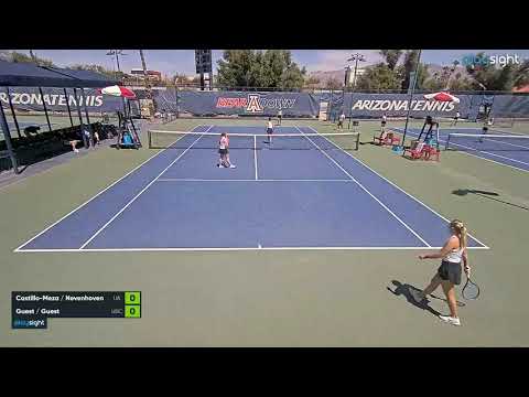Women's Doubles 3/Emma Charney v. Midori Castillo-Meza - USC v ARIZ - 8.4.23