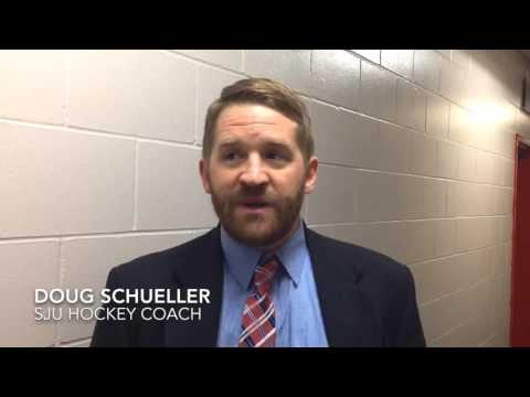 Post-Game Interviews w/SJU's Nelson, Stautz & Schueller - 2016 Hamline