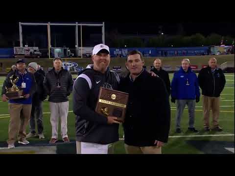 D2-AAA TSSAA State Championship Trophy Presentation.