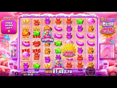 🍬 Sugar Rush Super Scatter | Fun Candy-Themed Slot Session