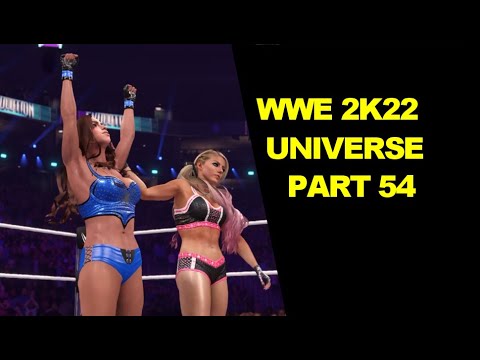 WWE 2K22 Universe - Isabela Morales Part 54