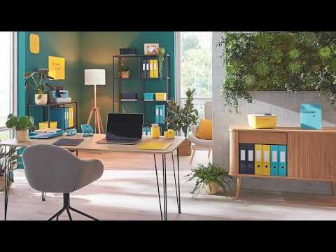 Segregatorius Leitz A4 60mm raudonos (10481020) video