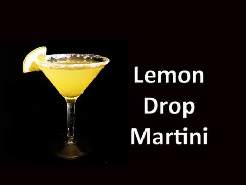 Lemon Drop Martini Cocktail Drink Recipe