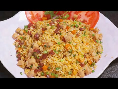 Cách làm Cơm Chiên Dương Châu  - Món cơm chiên đường phố ngon