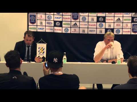 Presskonferensen efter IFK Göteborg - IF Elfsborg