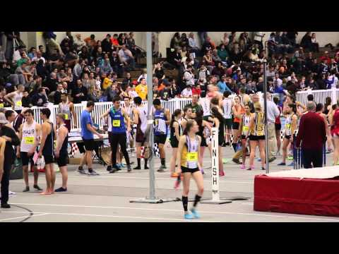2015 MIAA All-State Meet Boys 4x400m - Heat 1 - 02/21/15