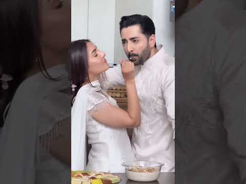 Gorgeous Ayeza Khan and Handsome Danish Taimoor #ayezakhan #danishtamoor