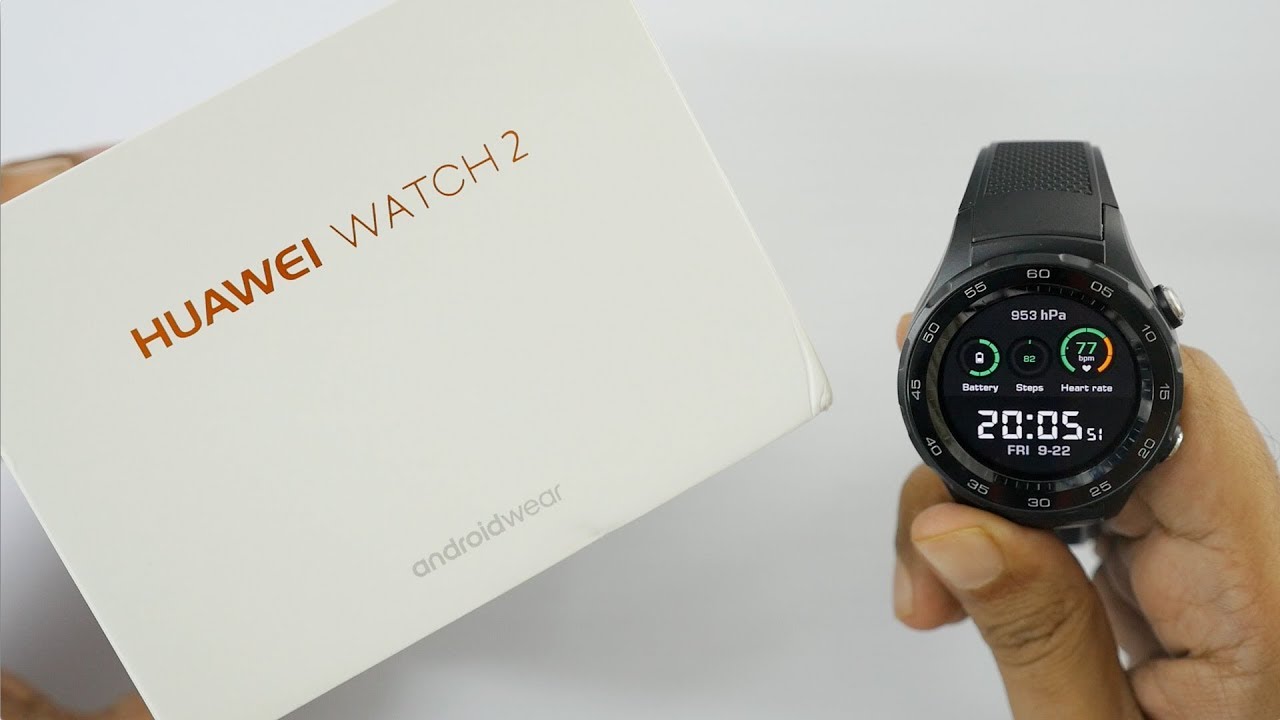 Huawei Watch 2 Smartwatch Unboxing Setup & Overview (Android Wear 2.0)