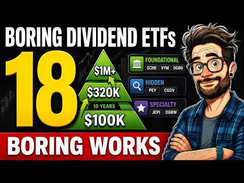 18 Dividend ETFs That Quietly Build Millionaires in 2026