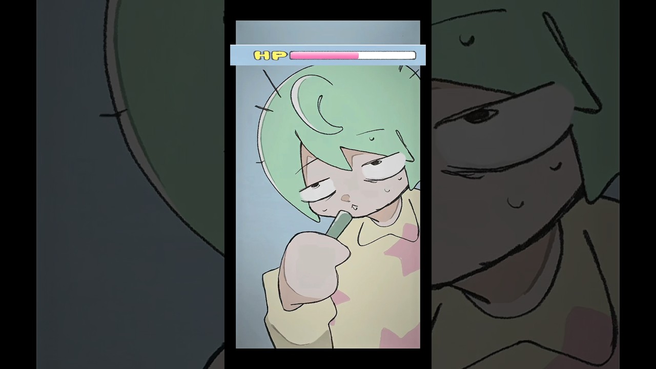 絵描きならではの回復方法⁉️#illustration #meme #shorts