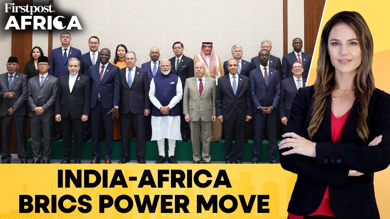 South Africa Pushes for Global South Unity At BRICS Meeting in India | Firstpost Africa | N18G