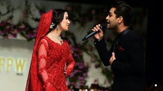 Asim Azhar dedicate a song to Hania Amir at Ramp i