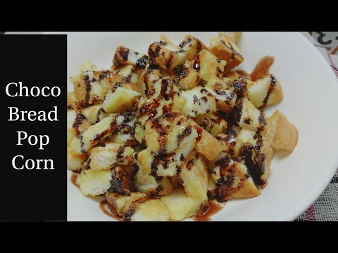 1 Minute Recipe : Choco Bread Pop Corn Recipe By Food Creation