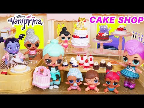 LOL Doll Bakery Family School Morning Routine to Barbie Night Routine