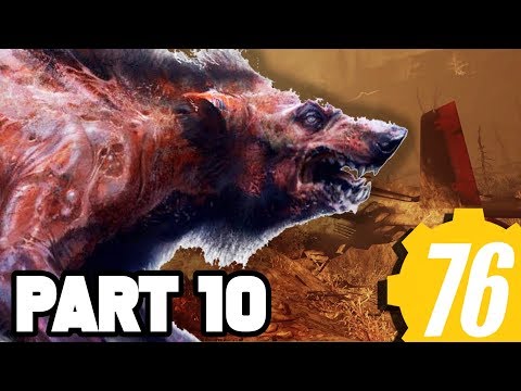 Fallout 76 Walkthrough Gameplay Part 10 - YAO GUAI + FULL GAME (Xbox One X Fallout 76)